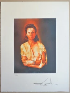 SALVADOR DALI " GALARINA " Lithografie, signiert und nummeriert 1109/2000 - Bild 1 von 5
