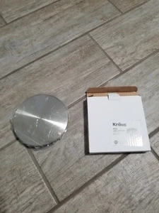 Kraus Stainless Steel Kitchen Sink Drain Cap STC-2 - Picture 1 of 4