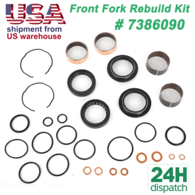 Комплект для восстановления передней вилки No 7386090 для Honda VTX1300 VTX1300R и KAWASAKI 2003-2009 годов выпуска - Изображение 1 из 4