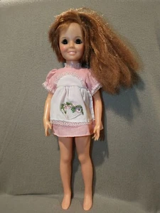 Vintage 1969 Originale Ideal Toy Corp. OH - 17 Chrissy Growing Hair Doll 18" - Foto 1 di 9