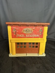 Vintage 1979 Fisher Price Fire Station Little People Bell Works - Picture 1 of 9