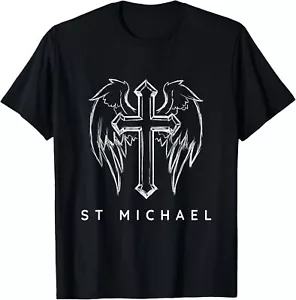 Nueva Camiseta Limitada de Oración Católica Tradicional San Miguel Arcángel - Imagen 1 de 5
