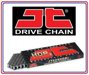 Yamaha RT180 A-K 90-98 JT Heavy Duty HDR Chain 428x122 Links With Joining Link - Picture 1 of 4