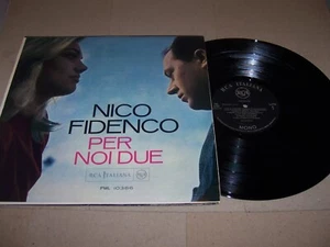 NICO FIDENCO- PER NOI DUE- MONO POP 12" LP 33 RPM, RCA ITALIANA PML 10366 (EX) - Picture 1 of 4