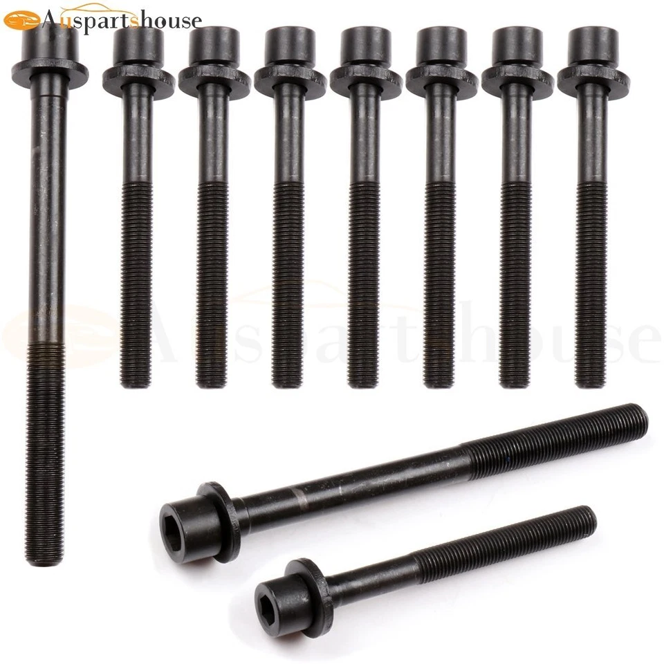 10 piezas pernos de cabeza para Hyundai Elantra Tiburon Kia para Spectra5 1,8 2,0 L 1996-2012 Foto 1 de 4