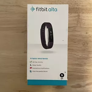 Fitbit Alta FB406PMS Activity Tracker Small Stainless/Plum *Needs New Battery* - Picture 1 of 10