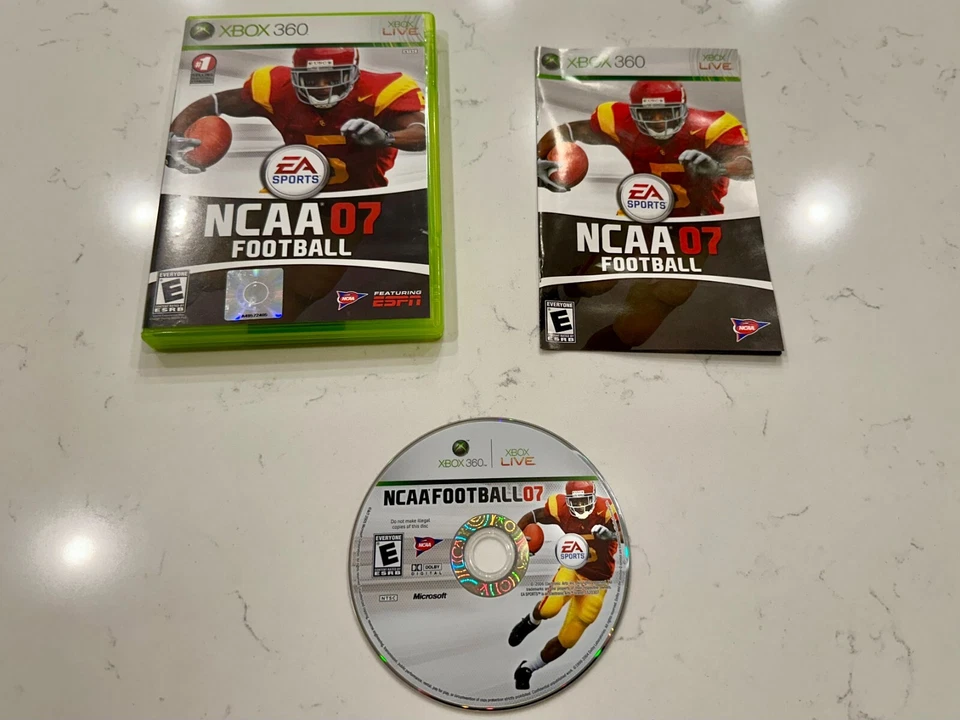 EA Sports NCAA 2007 Football - XBOX 360 - XBOX Live - Manual Included - Image 1 of 1
