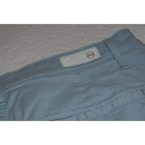 Adriano Goldschmied Pants Mens Size 31 x 28 Caden Cotton Blend Blue Flat Front - Picture 1 of 8