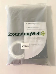 Sábana Ajustable Grounding Well King Size Verde 198 203 33cm Energía Curativa *NUEVA* - Imagen 1 de 10