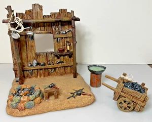 Belén Fontanini Blacksmith Shop 55535 2003 reliquia 5" con caja y accesorios - Imagen 1 de 24