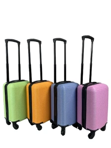 Maleta de mano giratoria aprobada por aerolíneas debajo del asiento trolley bolsa 4 ruedas - Imagen 1 de 10