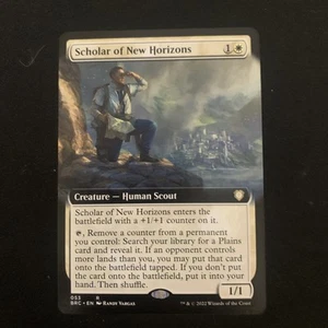 Scholar of New Horizons (Extended Art) Commander: the Brothers' War Regular - Picture 1 of 2