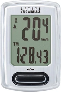 CATEYE CC-VT230W Velo Wireless Bike Computer Blanco NUEVO - Imagen 1 de 5