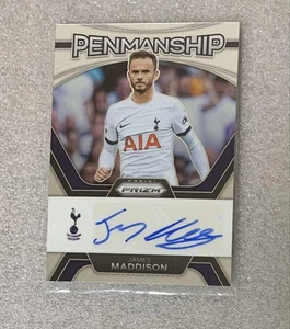Auto James Maddison Panini Penmanship - Picture 1 of 2