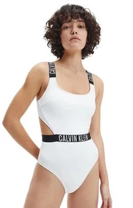 Calvin Klein White Swimsuit Swimwear BNWT Medium M UK 10 RRP £90 - Picture 1 of 14