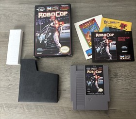 Robocop Nintendo NES, completo di scatola CIB + manuale, inserti e poster 🎮💥