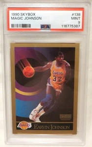 Magic Johnson **PSA 9** MINT 1990 Skybox Basketball #138 - Picture 1 of 2