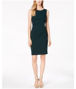 Calvin Klein Womens Starburst Sleeveless Sheath Dress - Picture 1 of 2