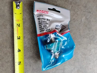 Bosch 85595M 1/2" Radius Roundover Router Bit Carbide Tipped  1/2" Shank - Image 1 of 4