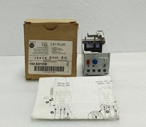 Relé electrónico de sobrecarga Allen-Bradley 193-ED1DB E1 PLUS 3,2-16A clase 10 - Imagen 1 de 9