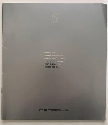 [Deberes de importación incluidos] Porsche 944 911 928 Catálogo Revisión de precio 1983-1998 Foto 1 de 2