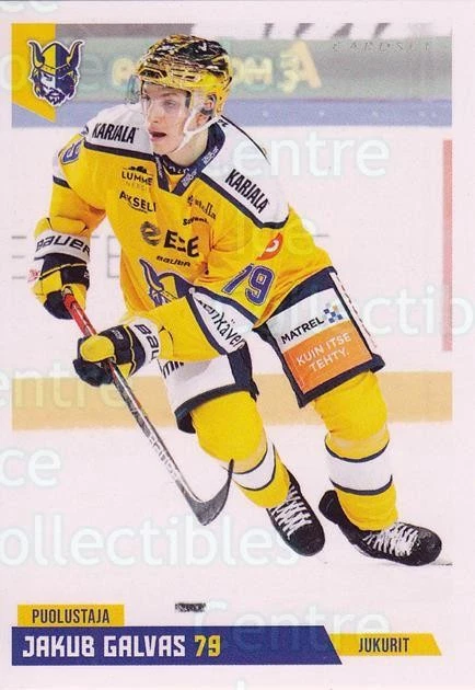 2019-20 Finnish Cardset Series Two #40 Jakub Galvas - Image 1 of 1