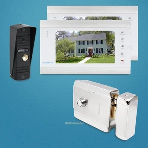 HOMSECUR 7" Hands-free Video Door Entry Phone Call System with Waterproof Camera - Picture 1 of 8