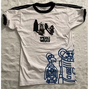 Cuy Arts Peru Wars T Shirt Small Star Wars Parody Graphic Tee Mens - Picture 1 of 3