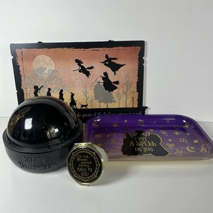 Lotto Disney Hocus Pocus Decorazione Halloween Targa Piatto, Luci Specchio �� - Foto 1 di 7