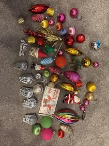 christmas vintage baubles Bundle  - Picture 1 of 14