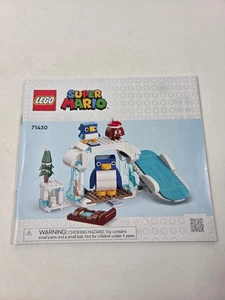 LEGO Super Mario 71430 Penguin Slide 2024 Instruction Manual - Picture 1 of 3
