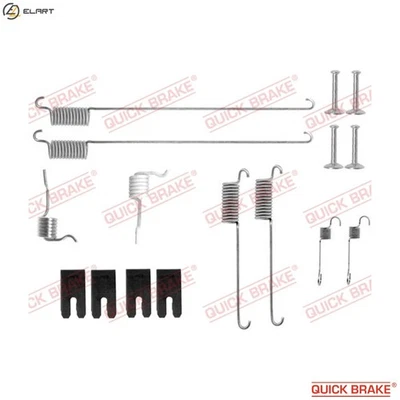 ACCESSORY KIT BRAKE SHOES 105-0829 FOR LAND ROVER FREELANDER/SUV/Soft/Top 1.8L - Image 1 of 4