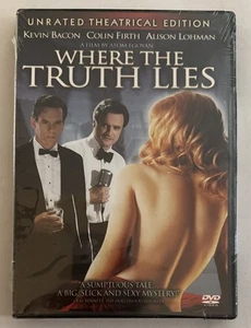 Where The Truth Lies (DVD, 2006) Kevin Bacon, Colin Firth & Alison Lohman Sealed - Imagen 1 de 2