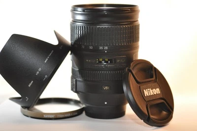 Nikon ED AF-S Nikkor 28-300mm f/3.5-5.6 G VR FX lens HB-50 for D850 D780 D750 Z7 - Image 1 of 4