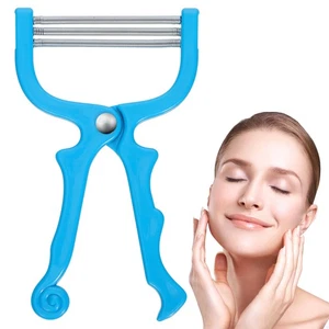 Facial Hair Removing Spring Epilator Tool For Forehead Cheeks Upper Lip Chin - Picture 1 of 11