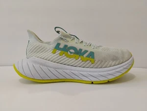 Hoka One One Carbon x 3 Womens Size 7B Shoes Yellow Running 1123193 BSEP - Picture 1 of 8