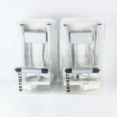 Lot of 2 IKEA Brynet 22" LED Picture Lights Silver 703.892.24 190 Lumen 2016 - Image 1 of 4