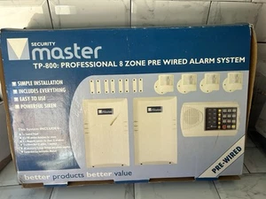 Security Master - TP-800 - Professional 8 Zonen Pre Wired Alarm System - unbenutzt - Bild 1 von 22