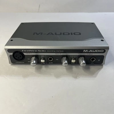 M-AUDIO FIREWIRE SOLO RECORDING INTERFACE - NO POWER CORD INCLUDED - Image 1 of 4