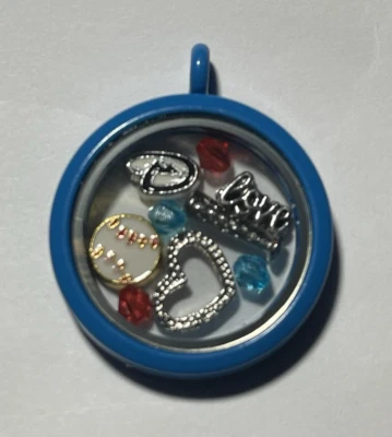 Arizona Diamondbacks MLB Memory Charm Locket w/ 22 IN chain NEW - Image 1 of 3