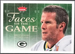 2006 Fleer Faces Of The Game Brett Favre Green Bay Packers #FG-BF - Picture 1 of 2