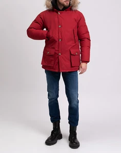 RRP €475 ALESSANDRO DELL'ACQUA Parka Jacket Size XL Long Sleeve Raccoon Fur - Picture 1 of 11