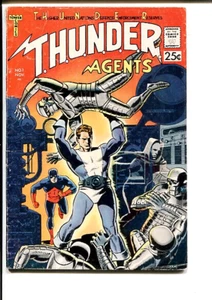 T.H.U.N.D.E.R. AGENTS 1 FN 1ST APPEARANCE WOOD KANE CRANDALL 1965 - Picture 1 of 2