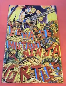 TEENAGE MUTANT NINJA TURLES #34 Toitle Anxiety (Mirage Studio's 1984 series) - Picture 1 of 7