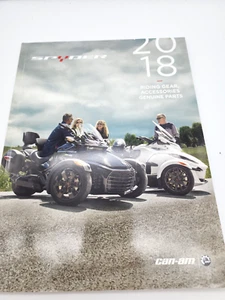 Oem Spyder Can-Am 2018 Accessories Catalog Riding Gear Genuine Parts - Picture 1 of 4