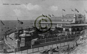 Lido d' Albaro "Cartolina " in 1910 Reprint Pro Glossy Paper - Picture 1 of 1