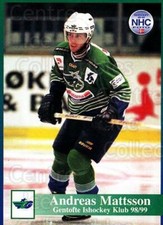 1998-99 Danish Hockey League #77 Andreas Mattsson
