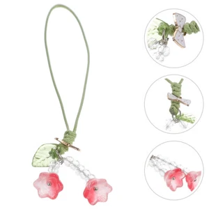 2 Pcs Car Decoration Hanging Chain Lanyard Strap Theft - Zdjęcie 1 z 12