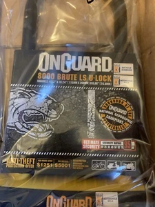 OnGuard 8000 Brute LS U-Lock Brand New - Picture 1 of 2