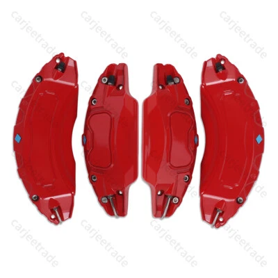 Brake Caliper Covers For Toyota Highlander  2022-2024 Red - Image 1 of 4